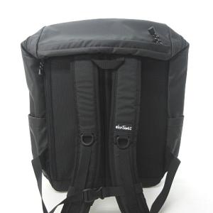 WILDTHINGS タグ付き 22709112 リュックサック バックパック  PUコーティング スクール ブラック