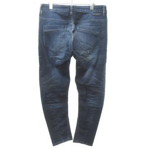 DIESEL ROOT Denim FAYZA リペア加工 デニム パンツ ジーンズ ストレッチ有 青 ブルー インディゴ 27 約M 1029
