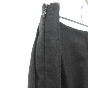 HERMES 美品 マルジェラ期 パンツ スラックス テーパード ウール グレー 42