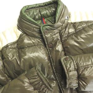 MONCLER AUSTIN ダウン ジャケット コート ブルゾン ロゴ 2 カーキ