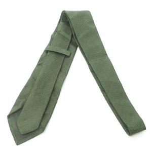 LUIGI BORRELLI ネクタイ レギュラータイ シルク イタリア製 シンプル 深緑 ダークグリーン IBO30 0106