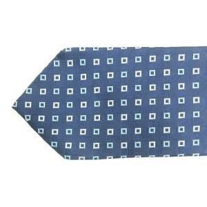 Brooks Brothers 美品 総柄 ネクタイ レギュラータイ シルク USA製 紺 ネイビー 1129 STK