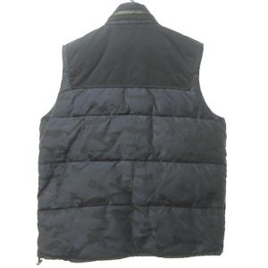 EMPORIO ARMANI JEANS カモ柄 ダウンベスト ジャケット 国内正規品 ネイビー