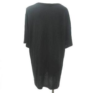 Ground Y 美品 近年 Deformed Drape Short Cut Sew Tシャツ カットソー アシンメトリー ヘム 日本製 3