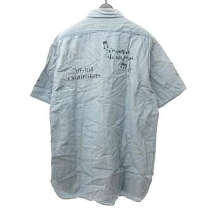 BUZZ RICKSON’S POPEYE × U.S.NAVY コラボ ワークシャツ ポケット 東洋エンタープライズ プリント コミック キャラクター