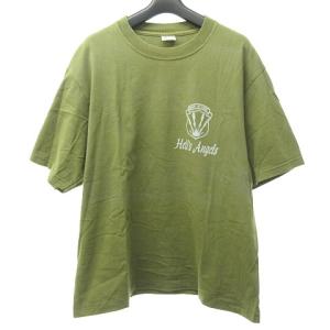 BUZZ RICKSON’S HELL'S ANGELS プリント Tシャツ カットソー ミリタリー 丸胴 USA製 第303爆撃航空群 米軍 東洋エンタープライズ