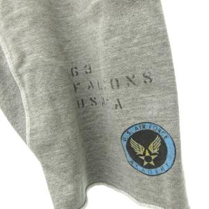 美品 前Vブランクスウェット S Buzz Ricksons 36-38 無地 美品 前V
