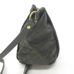 russet 2WAY ロゴ プリント ナイロン ショルダーバッグ クロスボディ 日本製 軽量 総柄 グレー 緑 グリーンカーキ 1203