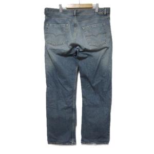 DIESEL KURATT デニム パンツ ジーンズ ボタンフライ 38 大きいサイズ ブルー