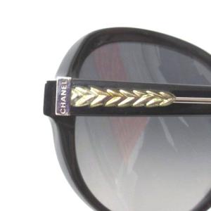 CHANEL POLARIZED サングラス 黒 ブラック X 1221