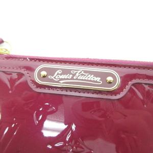 LOUIS VUITTON タグ付き M61466 ポシェット クレ モノグラム ヴェルニ コインケース エナメル ピンク
