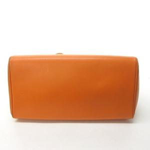 PORTER 2WAY トートバッグ ボストンバッグ レザー × 起毛素材 肩掛け可能 大容量 吉田カバン オレンジ 0112