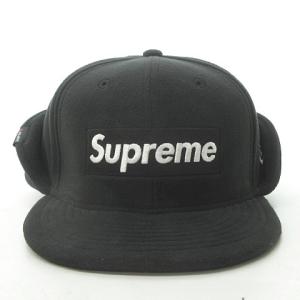 Supreme 17FW NEW ERA 59FIFTY POLARTEC CAP 黒