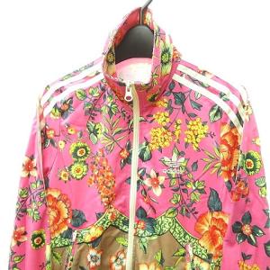 adidas Originals × ザ・ファーム・カンパニー The Farm Company トラックジャケット ジャージ 総柄 花 長袖 AJ8124