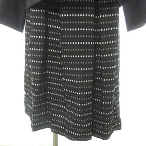 Leilian 大きいサイズ セットアップ スカート スーツ シルク混 紺 ネイビー 17+ 約3XL 0210 ECR17