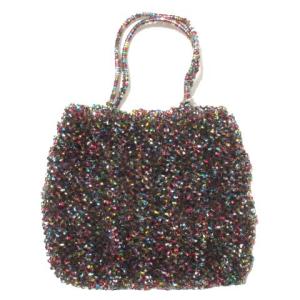 ハンドバッグ ワイヤーバッグ レインボーカラー ECR17 X 0213