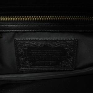 HUNTING WORLD クラッチバッグ セカンドバッグ ナイロン 切替 レザー ロゴ 黒 ブラック ECR17 0406