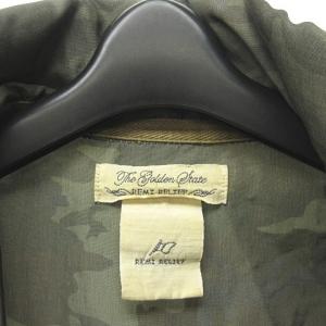 REMI RELIEF M-65 フィールドジャケット ミリタリー カモフラ 迷彩柄 フード収納 灰 グレー 系 S ECR17 0208