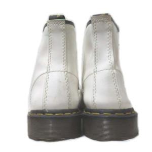Dr.Martens 6ホール ブーツ 白 ホワイト イエローステッチ ショート 10 約29cm ECR17 X 0218
