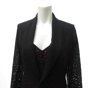 Jean Paul GAULTIER FEMME セットアップ ワンピース ジャケット レース 40 黒