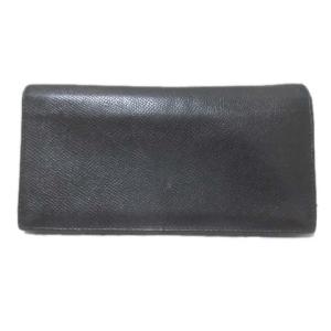 BALLY 長財布 メンズ 二つ折り 黒 ブラック 型押し ロゴプレート 小銭入れあり X 0320