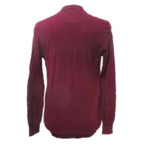 TORY BURCH 長袖 ニット カーディガン メリノウール ボルドー XS