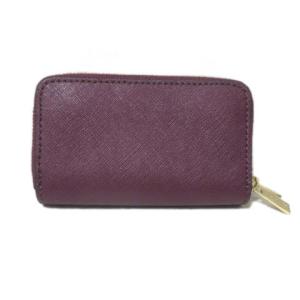 MICHAEL KORS 財布 小銭入れ 32F6GTVD4L コインケース レザー ラウンドファスナー プラム 紫系 パープル系 ECR17 X 0223
