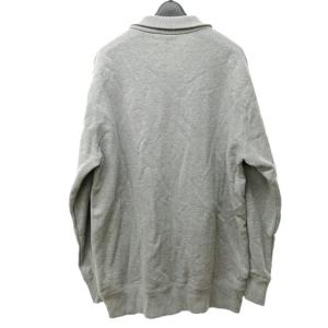 LOOPWHEELER タグ付 スウェットジャケット ブルゾン ジップアップ 灰 グレー XL ECR17 0223