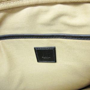 dunhill ショルダーバッグ ナイロン×レザー 切替 ロゴ クロスボディ 黒 ブラック ECR17 0223