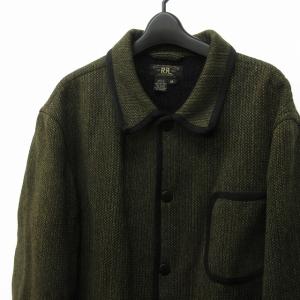 RRL ビーチクロスジャケット フリース M 緑