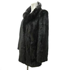 SAGA MINK ROTINY ミンクファー ハーフコート ジャケット 毛皮 茶 ブラウン 9 0220