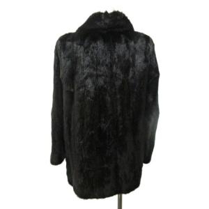 SAGA MINK ROTINY ミンクファー ハーフコート ジャケット 毛皮 茶 ブラウン 9 0220