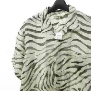 OLD JOE ORIGINAL PRINTED OPEN COLLAR SHIRTS (SAFARI) Short Sleeve シャツ