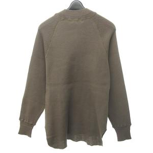OLD JOE 21AW HARD TWIST HONEYCOMB WUFFLE MOCK-NECK ワッフル ニット カットソー モックネック