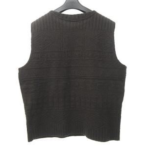 OLD JOE 212OJ-KN05 GUERNSEY BOAT-NECK VEST ニット セーター ガンジーベスト ボードネック 日本製