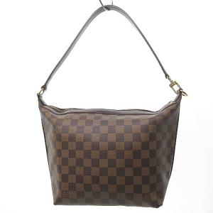 LOUIS VUITTON N51995 イロヴォMM ダミエ エベヌ ホーボーバッグ ハンドバッグ ワンショルダー 茶