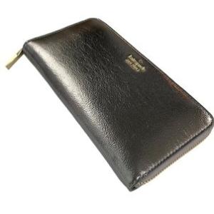 kate spade new york Lacey ウォレット 長財布 ラウンドファスナー PWRU5978B ガンメタシルバー 箱入り