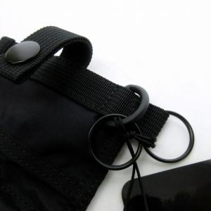 BRIEFING タグ付 KEY CASE MW BRA193A49 キーケース 財布 コインケース 二つ折り ナイロン 黒 ブラック 0826