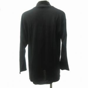 ISSEY MIYAKE PERMANENTE ペルマネンテ 90's 94AW ハイネック カットソー 長袖 ウール スリット 黒 ブラック M STK