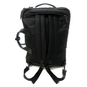 BLACK LABEL CRESTBRIDGE 美品 近年 ブリーフケース ショルダーバッグ リュックサック 3WAY シャドーチェック ビジネス 黒 ブラック 0920