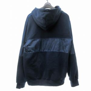 adidas Originals 近年 BX-2O パーカー フーディー ロゴ プリント プルオーバー コットン 裏起毛 紺 ネイビー M GD5808