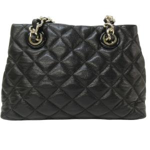 kate spade new york ショルダーバッグ キルティングバッグ 肩掛け チェーン レザー 黒 ブラック 1211