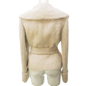 Harrods ジャケット ビッグカラー ピンク ベージュ 2