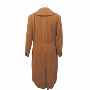 VALENTINO GARAVANI 美品 ヴィンテージ チェスターコート メルトンジャケット ビッグシルエット ビッグカラー ウール カシミヤ混 イタリア製 38