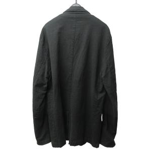 MIHARA YASUHIRO メゾン Maison 21SS テーラードジャケット ブレザー 2B 本切羽 洗濯ラベル デザイン 黒 ブラック 0122