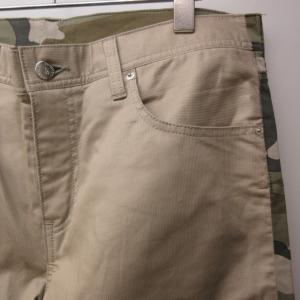 SOPHNET. テーパードパンツ バック 迷彩柄 カモフラ ストレッチ有 SOPH-140008 ベージュ系 カーキ系 XL 0204