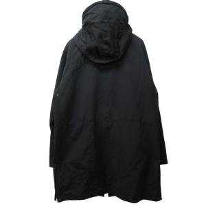 SOPHNET. ロング マウンテンパーカー ナイロン ジャケット サイドジップ SOPH-190032 黒 ブラック L 0205