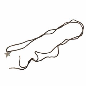 SOPHNET. 10周年記念 ネックレス ペンダント 星 スターモチーフ 1998-2008 SOPH. 刻印 レザー アクセサリー 銀 シルバーカラー