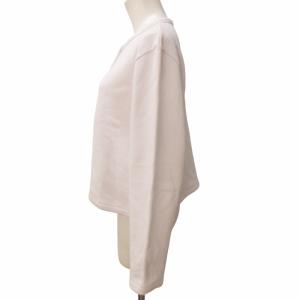 agnes b. 美品 近年モデル カーディガン プレッション スウェット 裏起毛 0267M001 ピンク系 T3 約L相当 0617 GY19