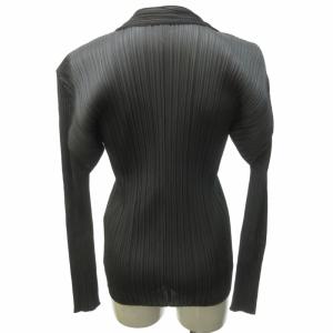 PLEATS PLEASE ISSEY MIYAKE イッセイミヤケ 00AW カーディガン ランダムプリーツ PP04-JK624 グレー 3